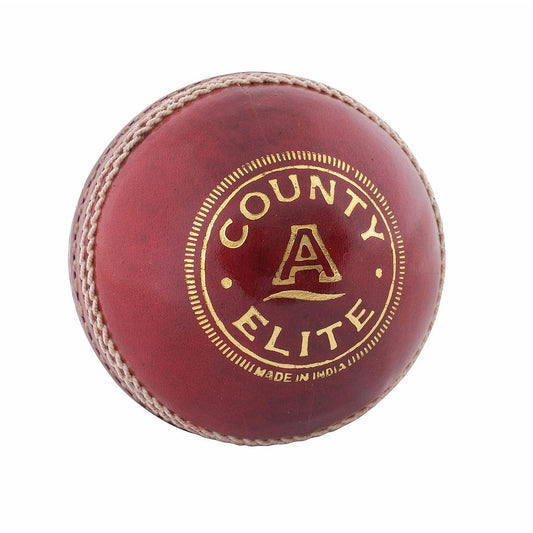 Readers County Elite 'A' Cricket Ball - Red