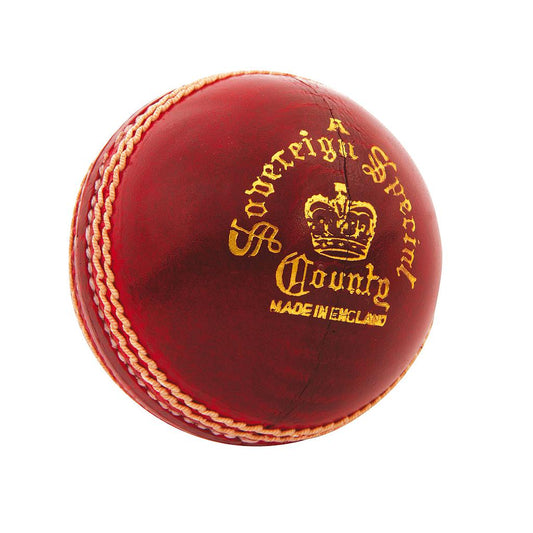 Readers Sovereign Special County 'A' Cricket Ball - Red - Mens