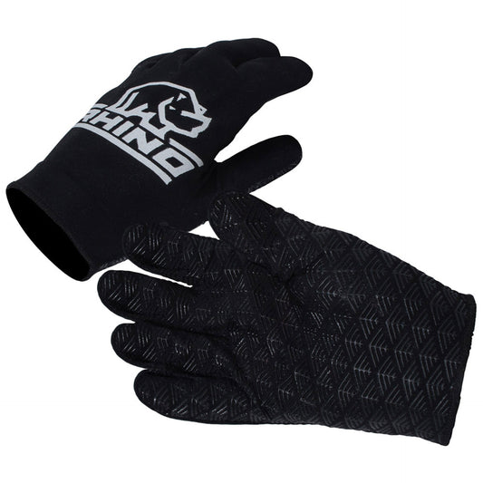 Rhino Pro Full Finger Mitts Adult - Black - Small/Medium