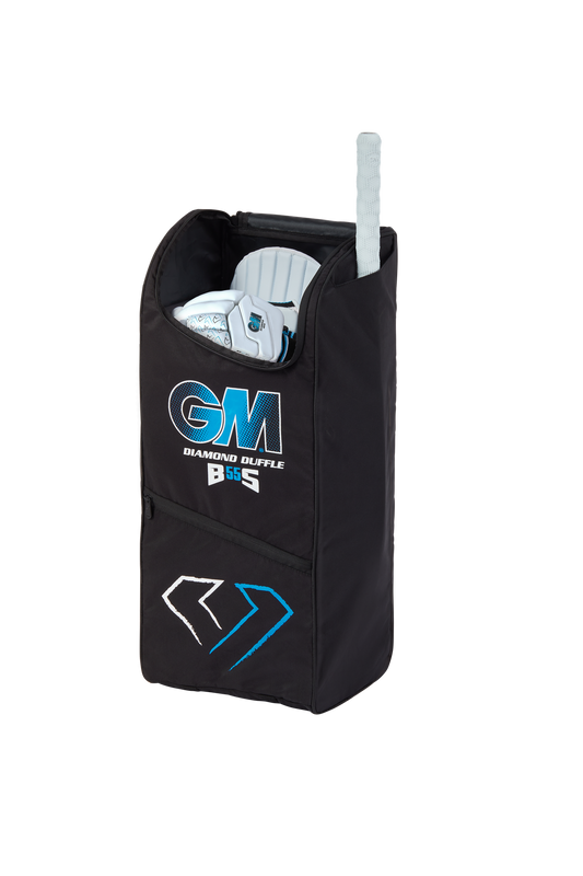 Gunn and Moore Diamond 606 Wheelie Duffle Bag - Black/Blue