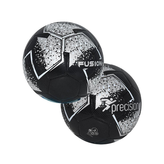 Precision Fusion Midi Size 2 Training Ball - Black