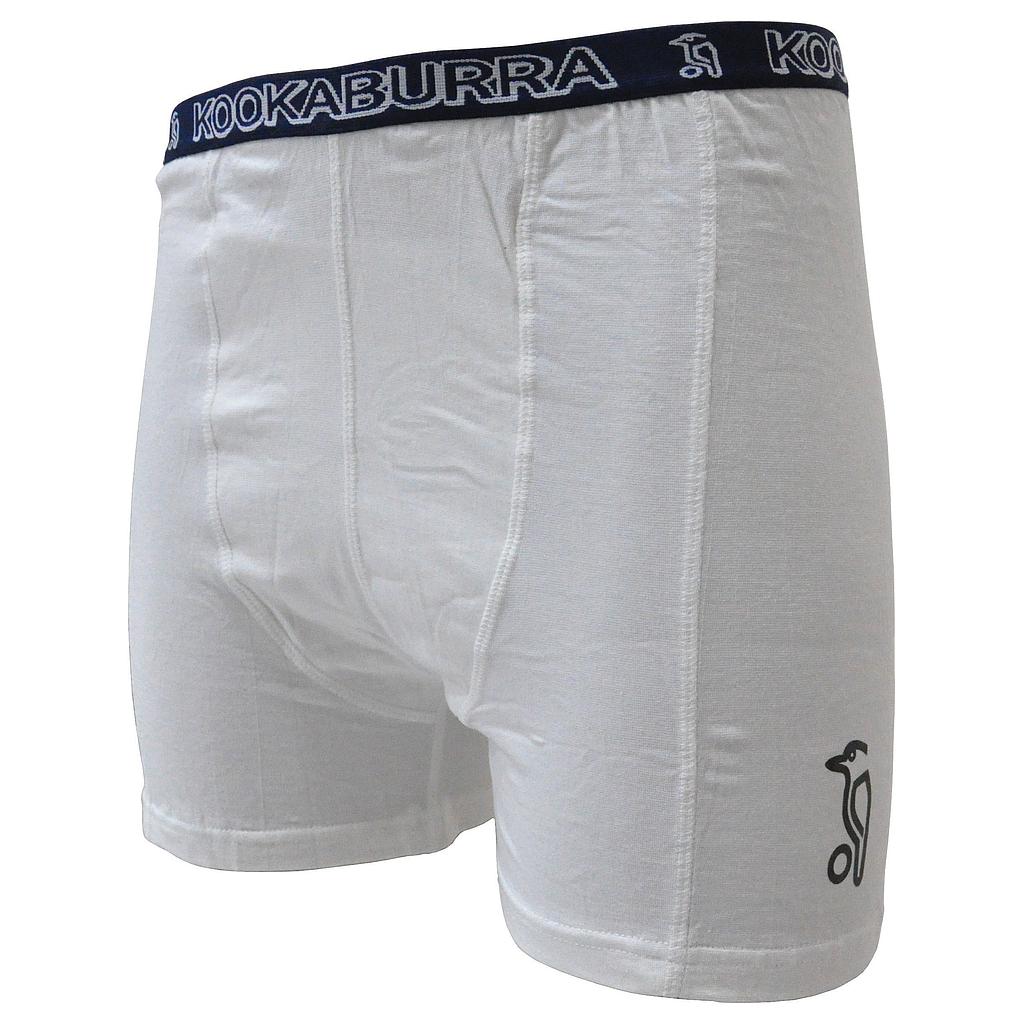 Kookaburra Jock Short With Integral Pouch - White