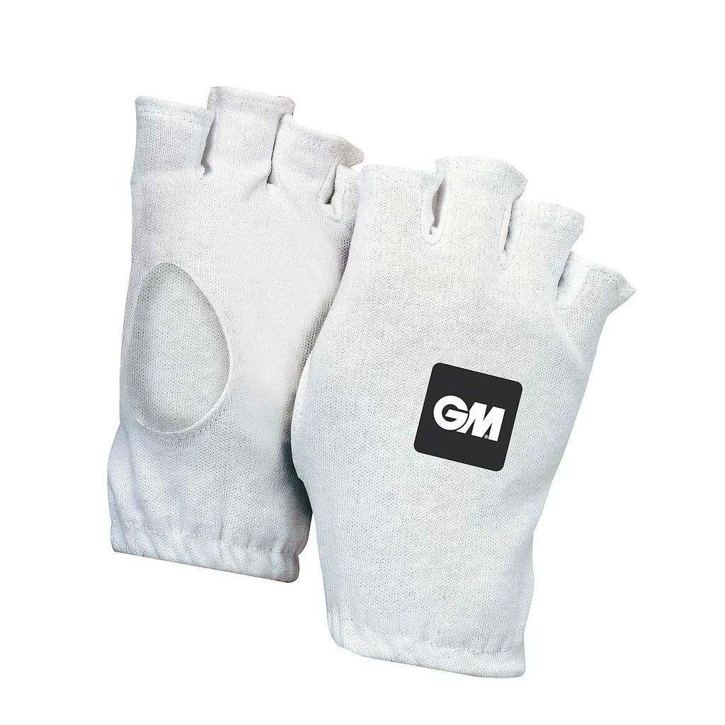 Gunn and Moore Cotton Fingerless Batting Glove Inners - Adult