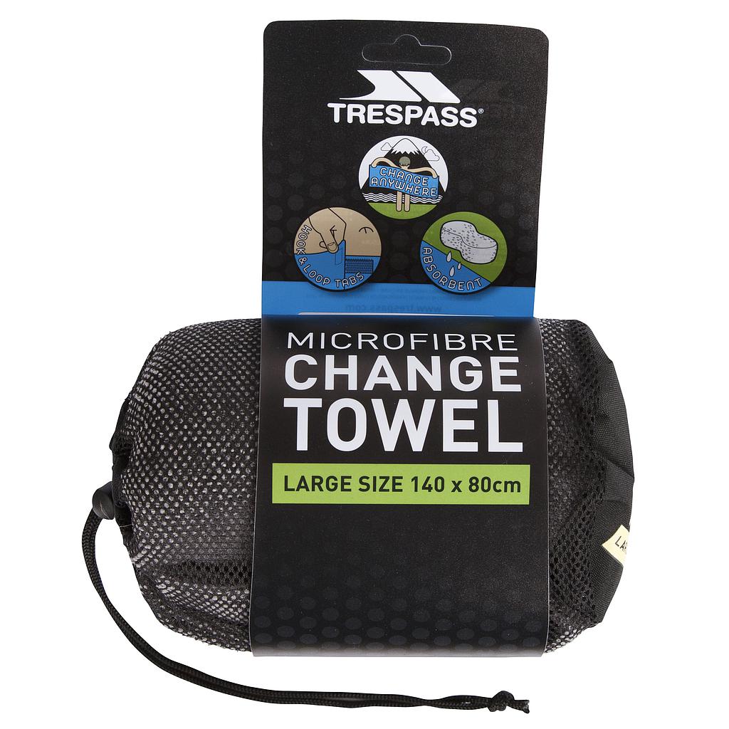 Trespass Transfix Microfibre Towel - Storm Grey