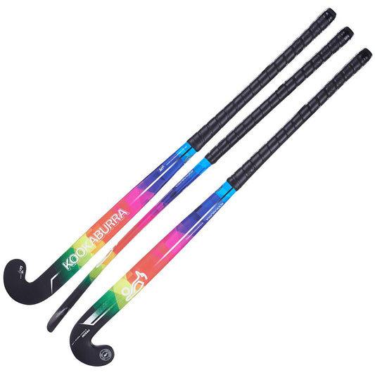 Kookaburra Prism M-Bow Hockey Stick - 37.5" Light - Multi