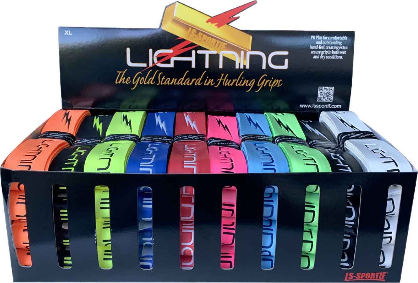 LS-Sportif XL Lightning Grip Box (40pcs) - Assorted