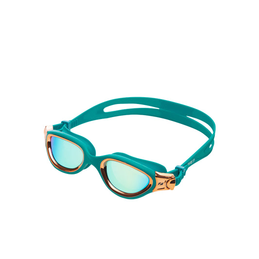 Zone3 Venator-X Polarized Swim Goggles - Teal/Copper