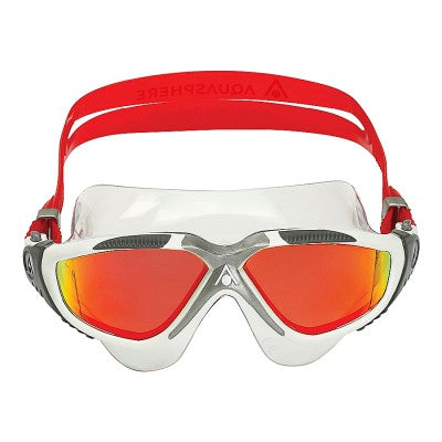 Aquasphere Vista A White/Silver/Lens Mirror Red