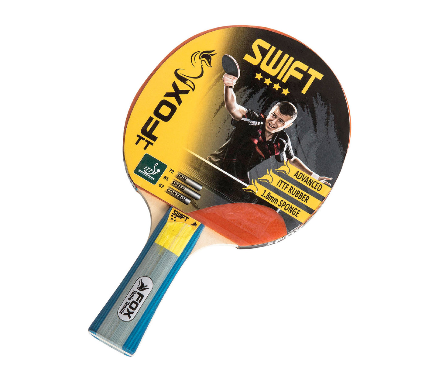 Fox TT Swift 4 Star Table Tennis Bat