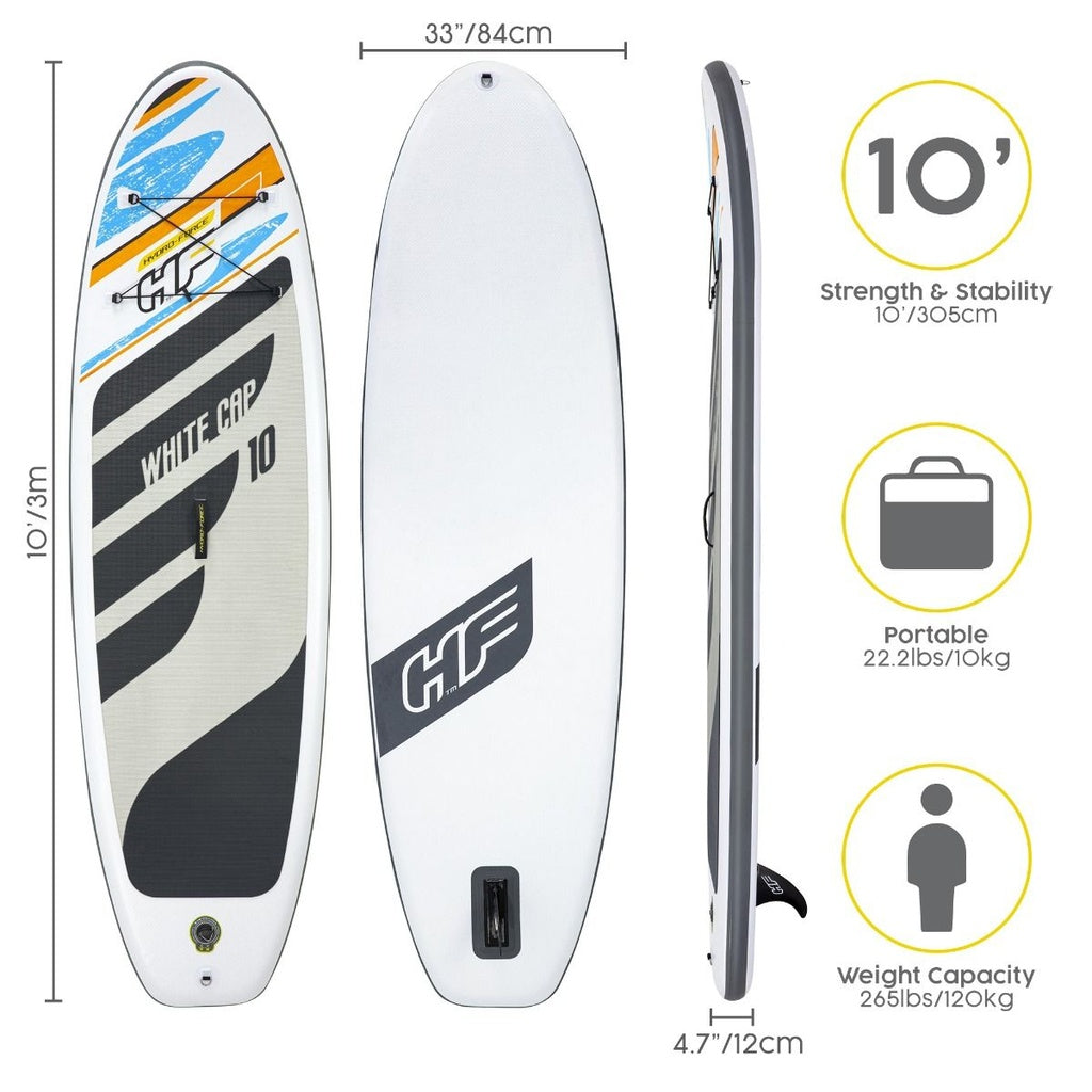 Hydro-Force White Cap 10ft SUP Set