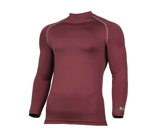 Rhino Baselayer Long Sleeve Maroon