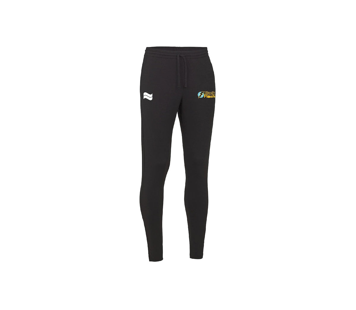 Seer x Black Flash Active S-Fit Tracksuit Pant - Black