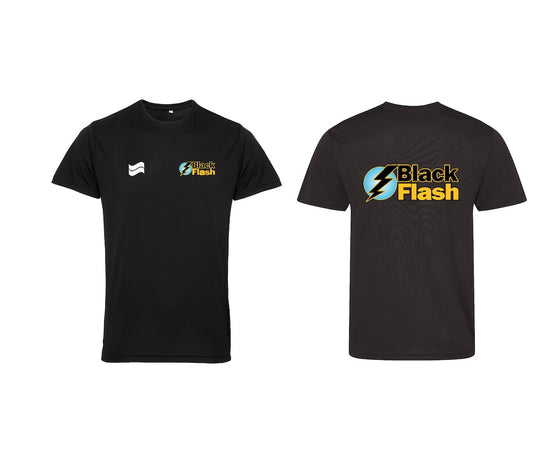 Seer X Black Flash SL-Tri Performance Crew Tee - Black