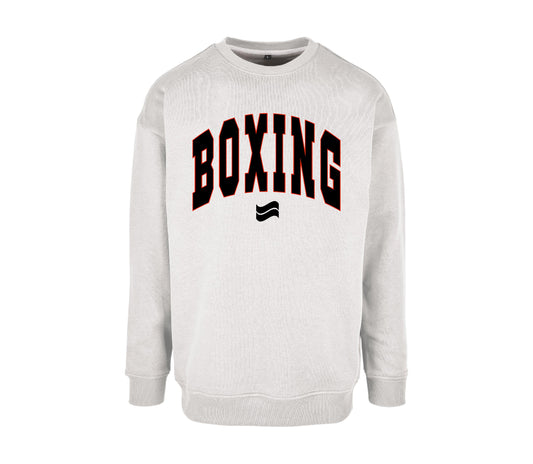 Seer Boxing Crew Neck Sweat Shirt - Grey