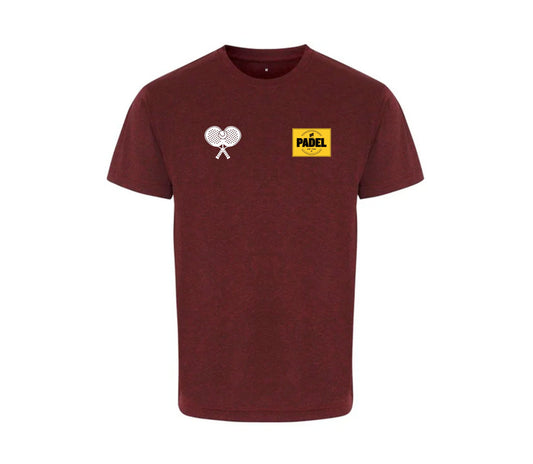 Seer SL Padel Tee - Burgundy