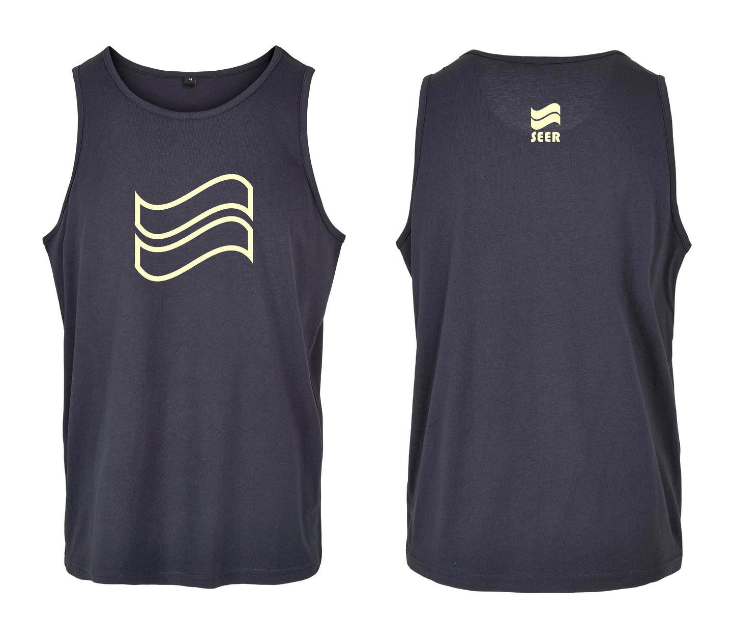 Seer Classic Outline Surge Logo Tank - Navy