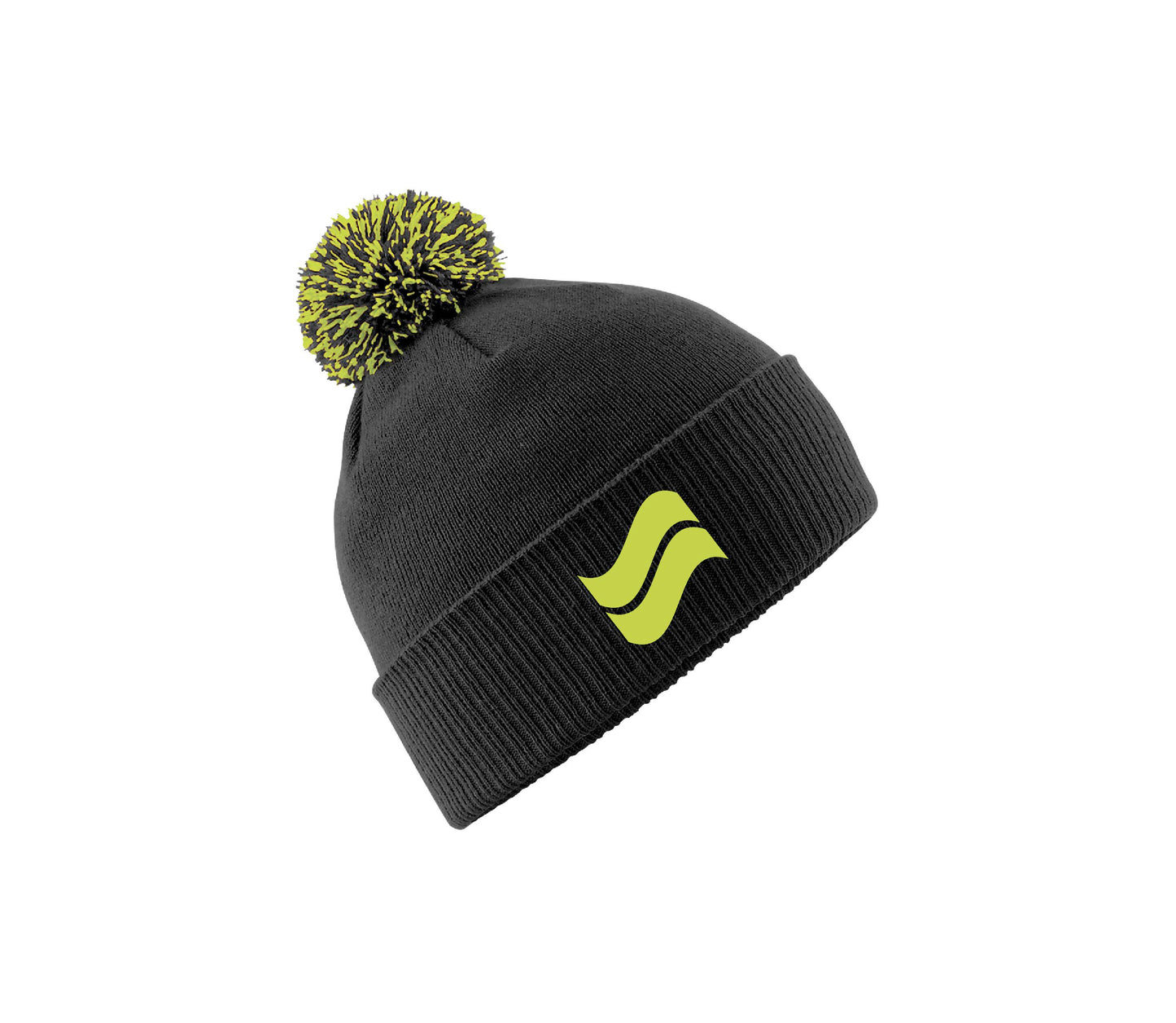 Seer Snow Peak Beanie - Black/Lime