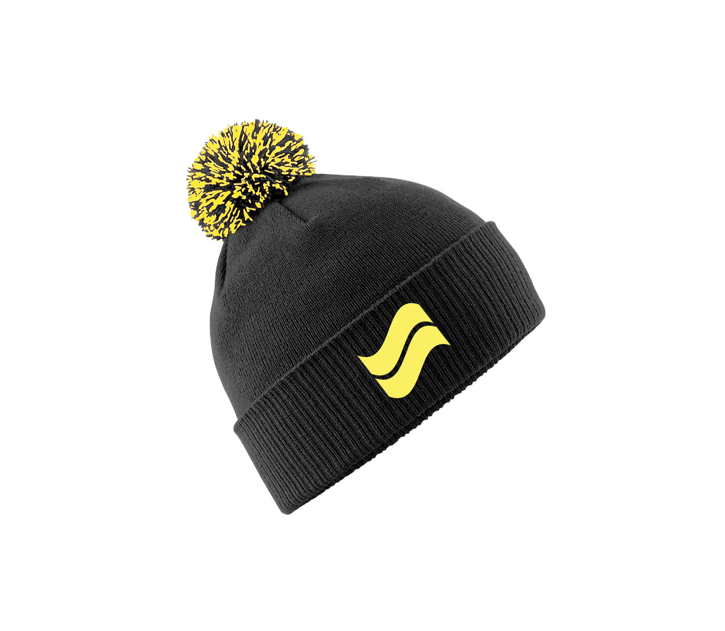 Seer Snow Peak Beanie - Black/Yellow