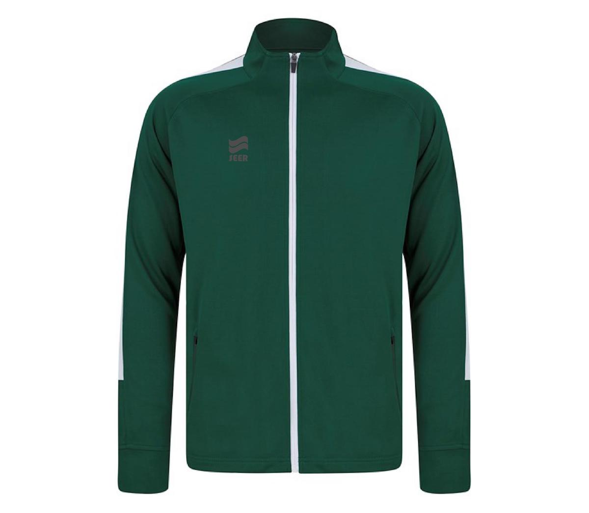 Seer Interlock Tracksuit Top - Green