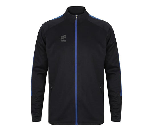 Seer Interlock Tracksuit Top - Navy/Royal