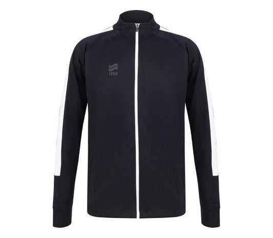 Seer Interlock Tracksuit Top - Navy/White