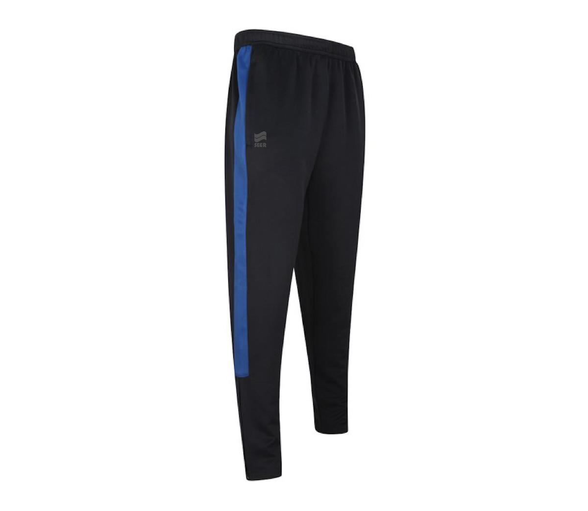 Seer Interlock Tracksuit Pants - Navy/Royal