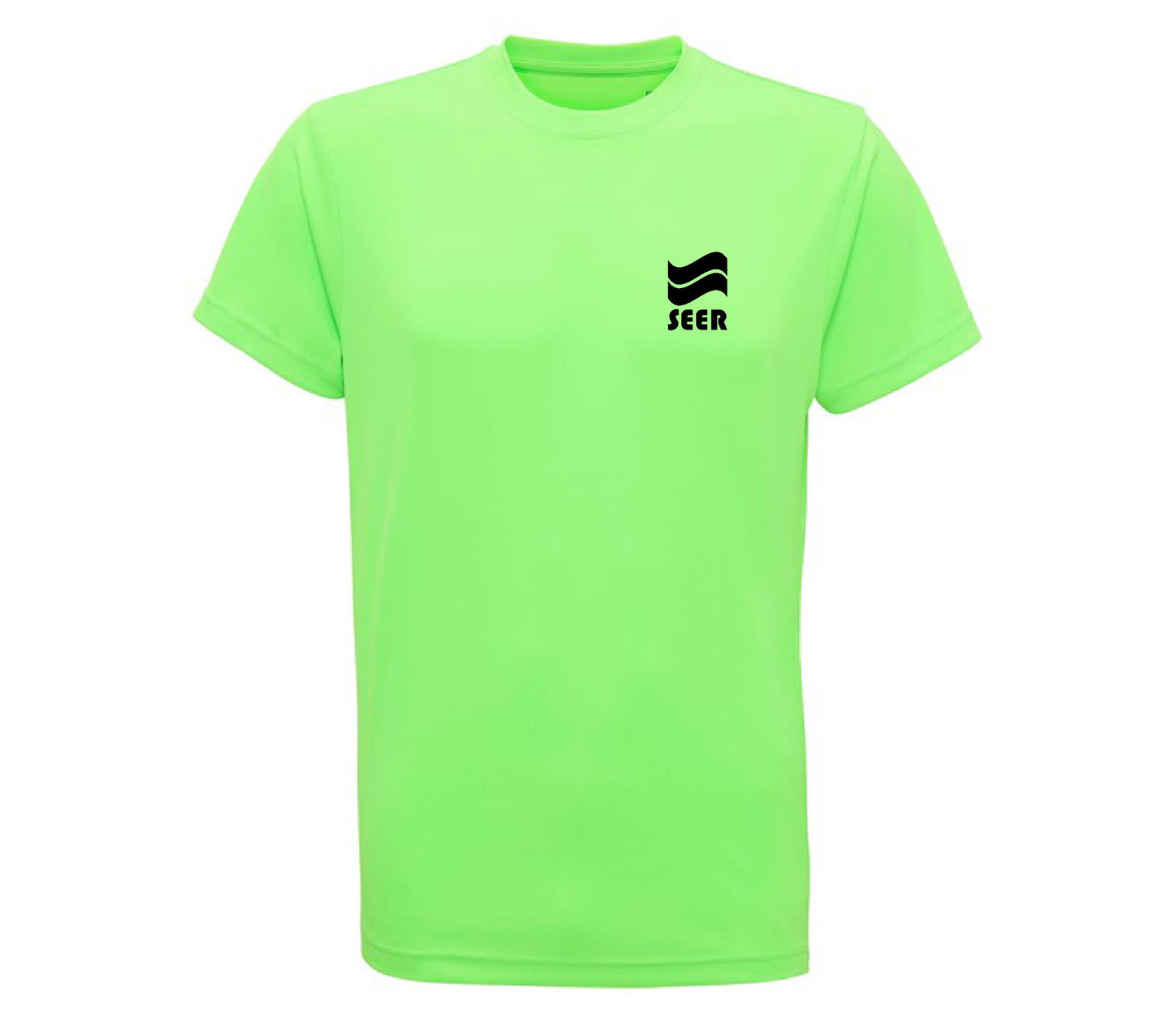 Seer SL-Tri Performance Crew Tee - Lightning Green