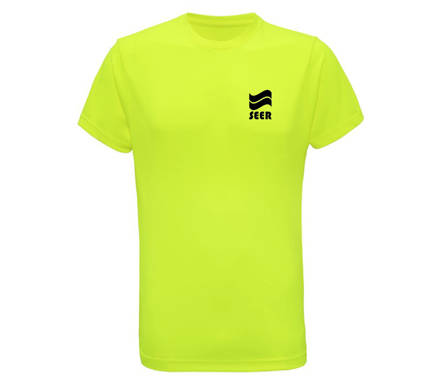 Seer SL-Tri Performance Crew Tee - Lightning Yellow