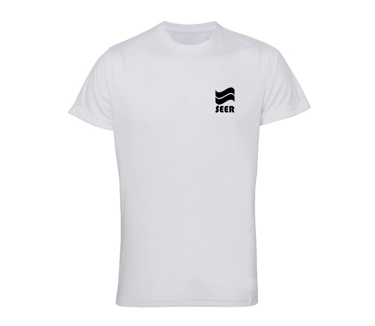 Seer SL-Tri Performance Crew Tee - White