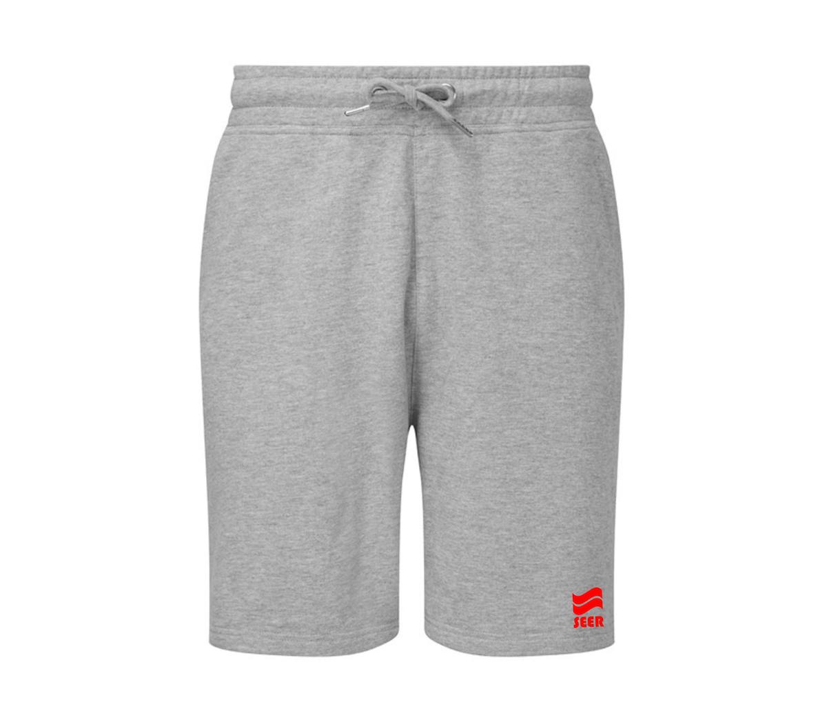 Seer Jogger Shorts - Grey/Red