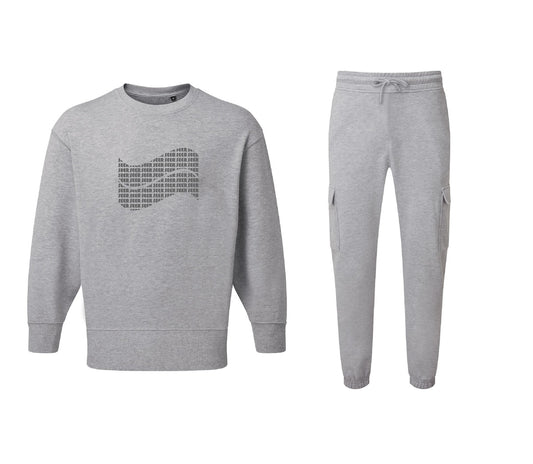 Seer S-Dri Surge Logo Sweatshirt Tracksuit - Grey