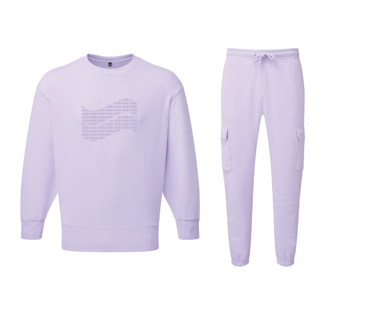 Seer S-Dri Surge Logo Sweatshirt Tracksuit - Lilac