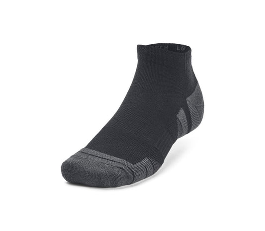 UA Performance Tech 3-Pack Low Cut Socks Black