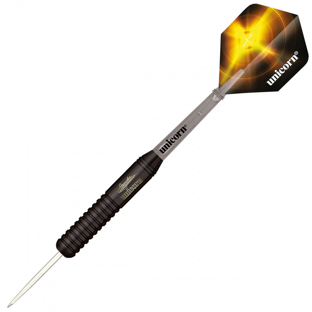 Unicorn Gary Anderson Black Brass Darts - Black