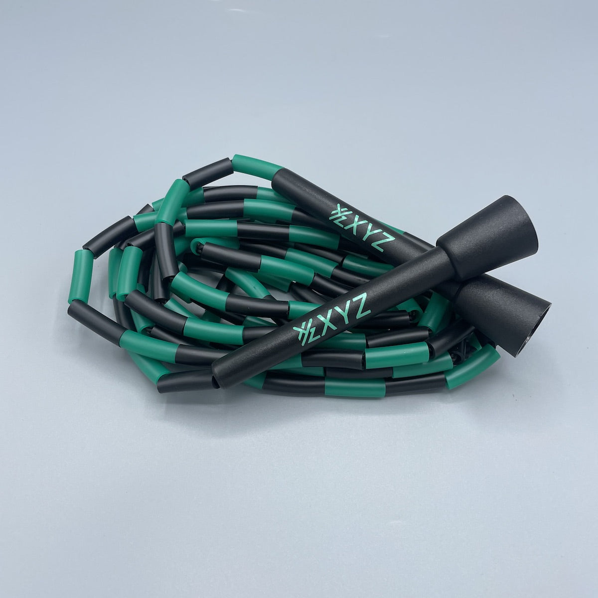 XYZ X6 React Soft Beaded Jump Rope - Black/Green