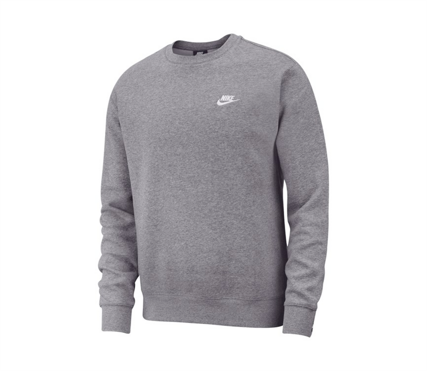 Nike Club Crew Sweatshirt Charcoal Heather