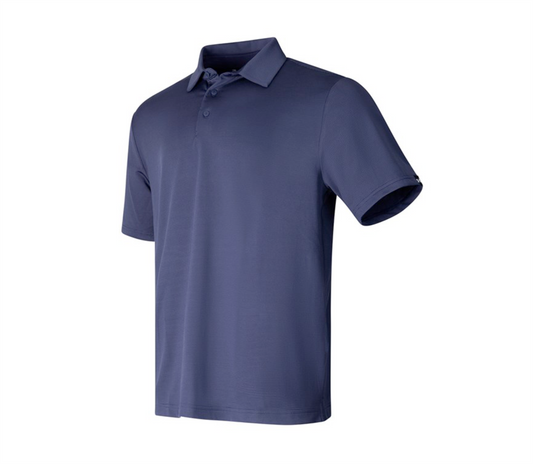 Under Armour Golf Playoff 3.0 Stripe Polo Midnight Navy - White