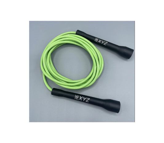 XYZ X1 Cardio Fitness Speed Rope - Black/Green