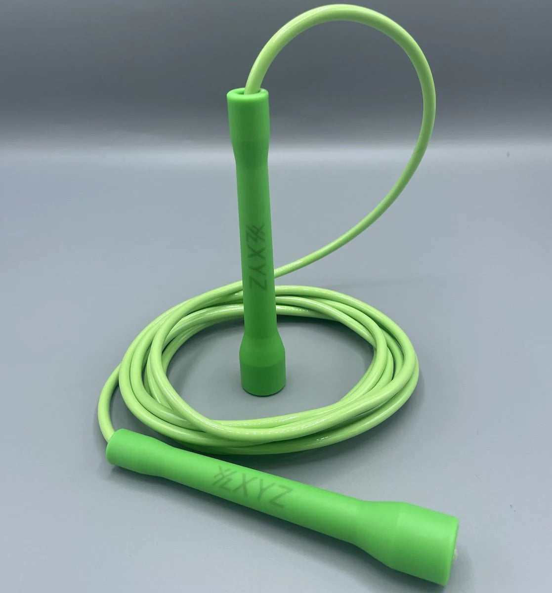 XYZ X1 Cardio Fitness Speed Rope - Bright Green/Lime