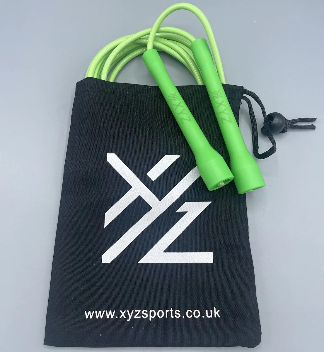 XYZ X1 Cardio Fitness Speed Rope - Bright Green/Lime