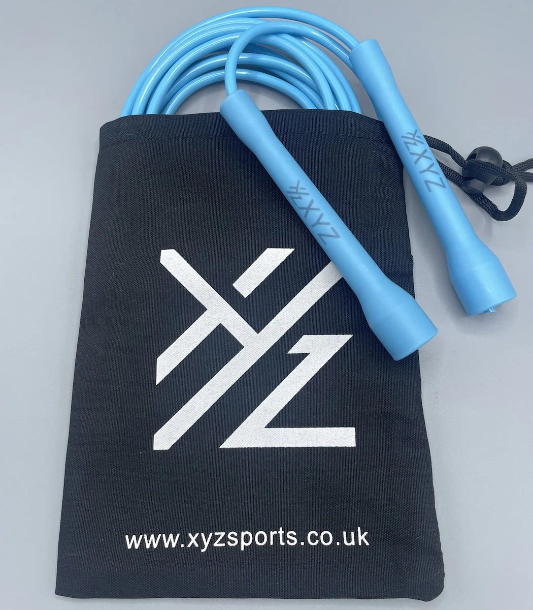 XYZ X1 Cardio Fitness Speed Rope - Light Blue