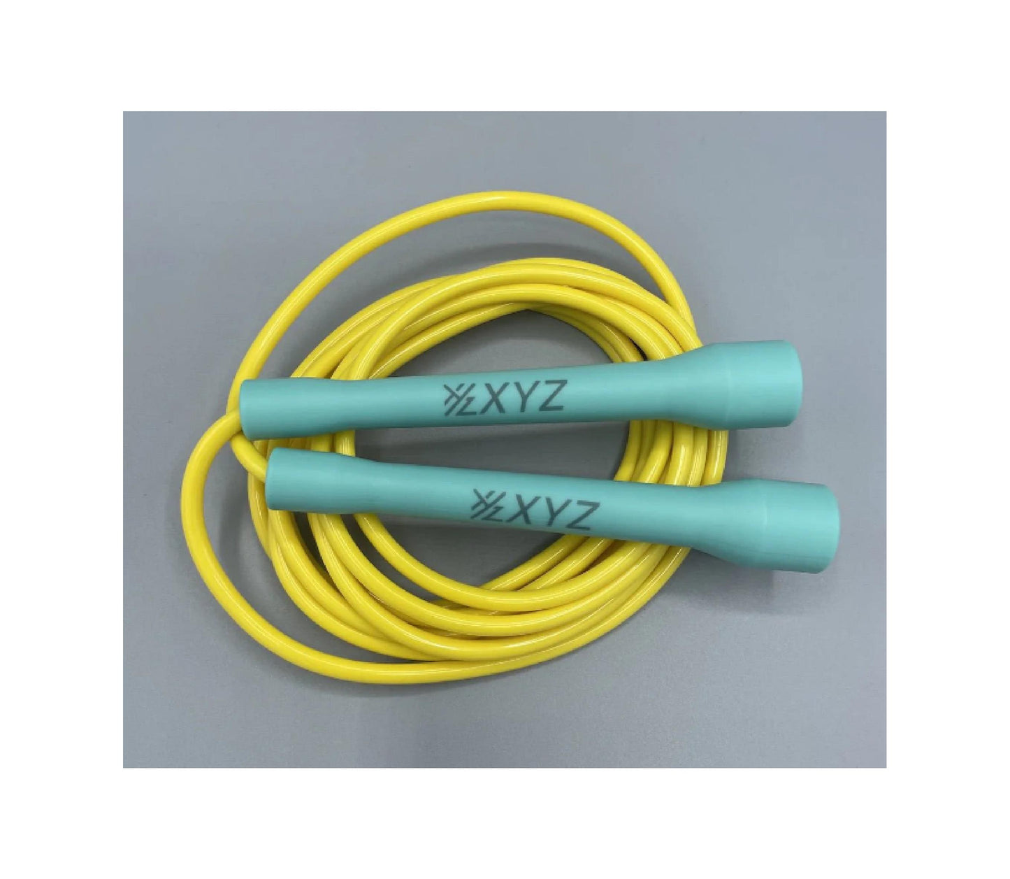 XYZ X1 Cardio Fitness Speed Rope - Turquoise/Yellow