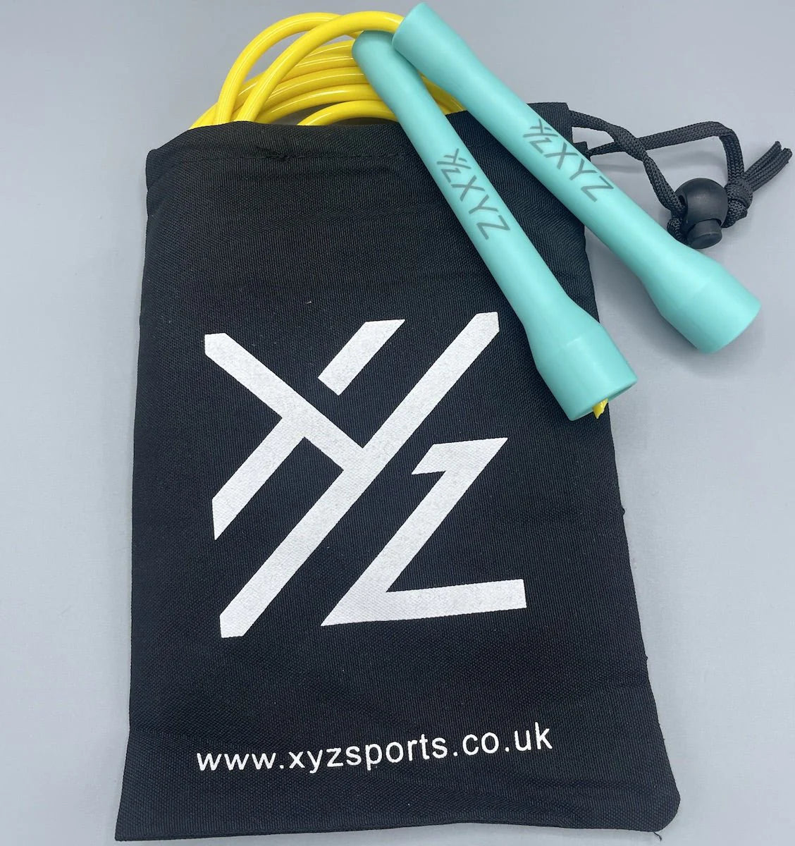 XYZ X1 Cardio Fitness Speed Rope - Turquoise/Yellow