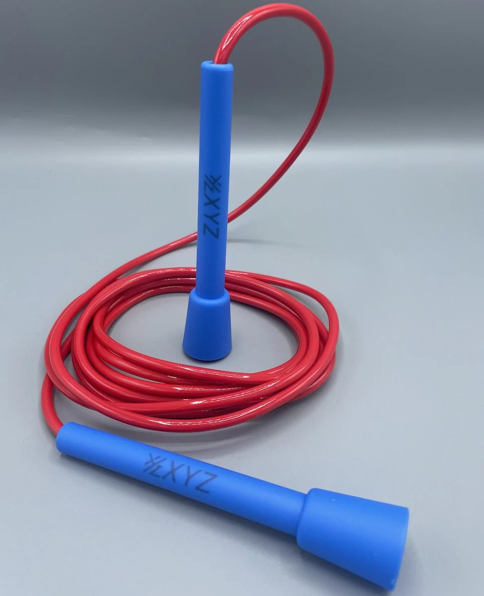 XYZ X3 HIIT Fitness Speed Rope - Blue/Red