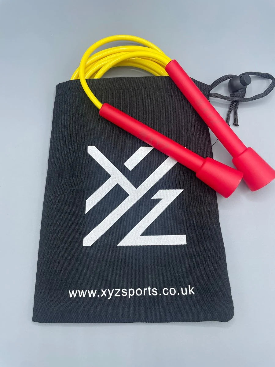 XYZ X3 HIIT Fitness Speed Rope - Red/Yellow